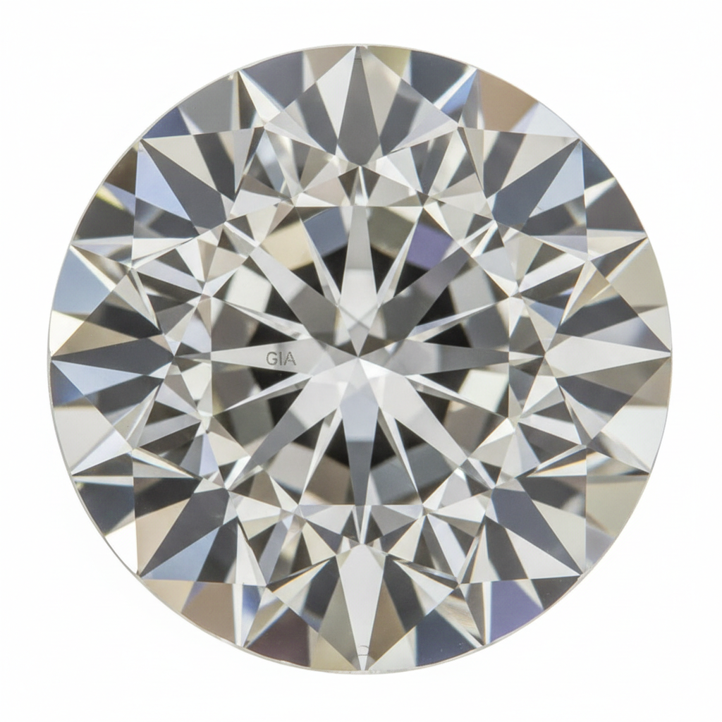 Apex Round Brilliant Diamond – Extreme Macro