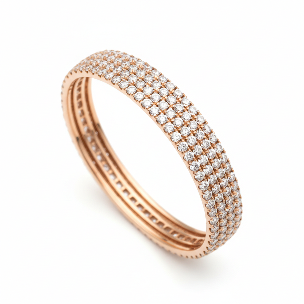 Highgate Micro-Pavé Bangle – Hero