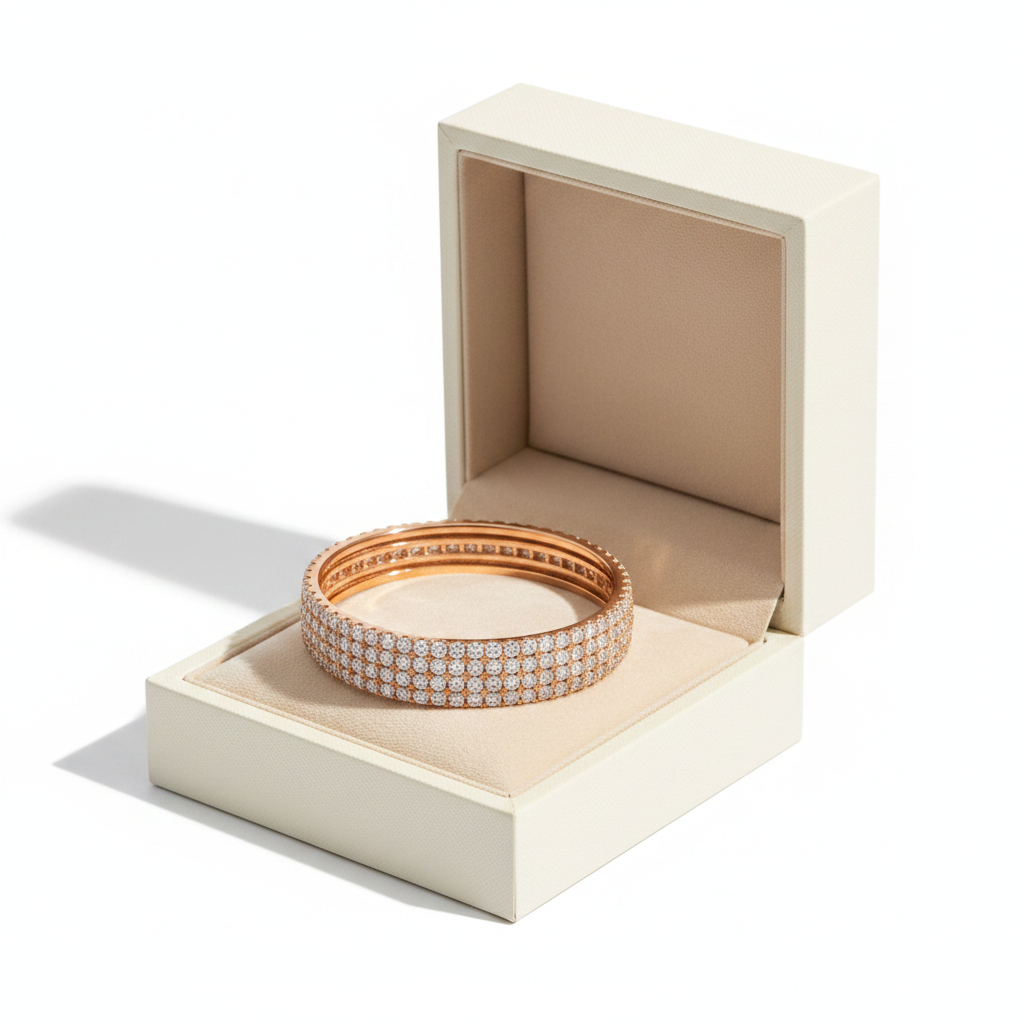 Highgate Micro-Pavé Bangle – Jewellery Box