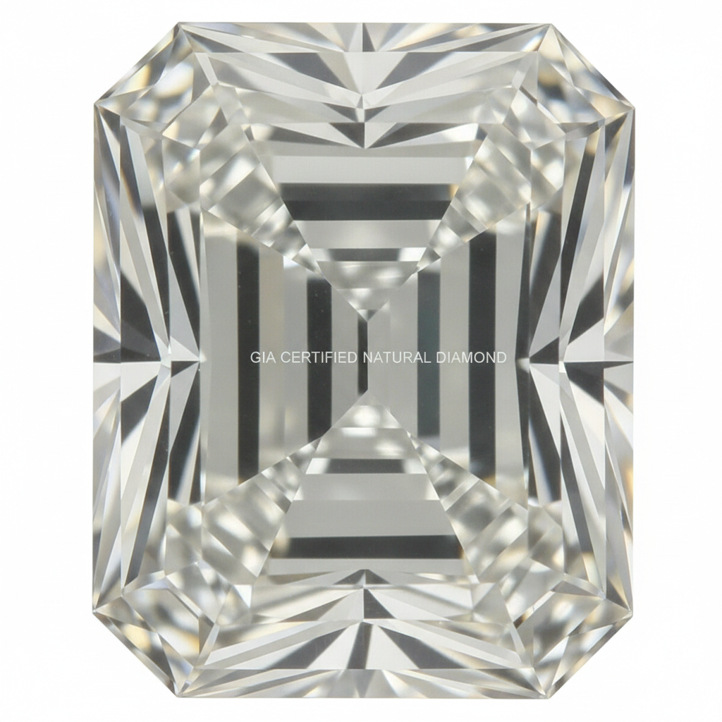 Horizon Emerald Cut Diamond – Extreme Macro