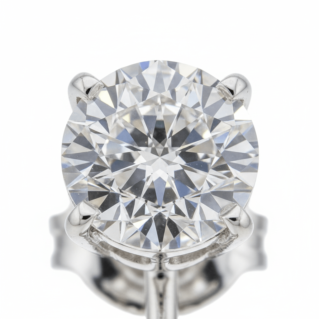 Lumina Studs — Lab-Grown Diamond Earrings in 18ct White Gold - HD Studio