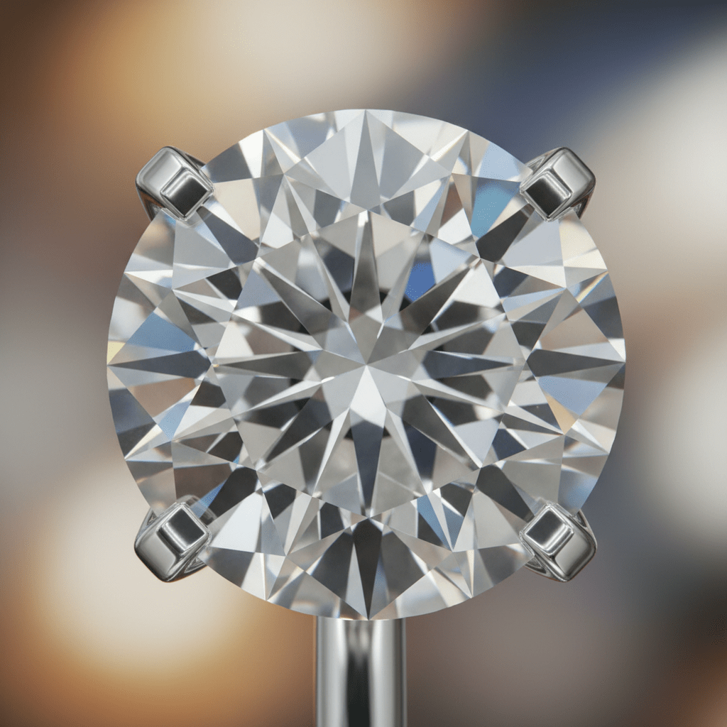 Lumina Pendant — Lab-Grown Diamond Necklace in Platinum - HD Studio