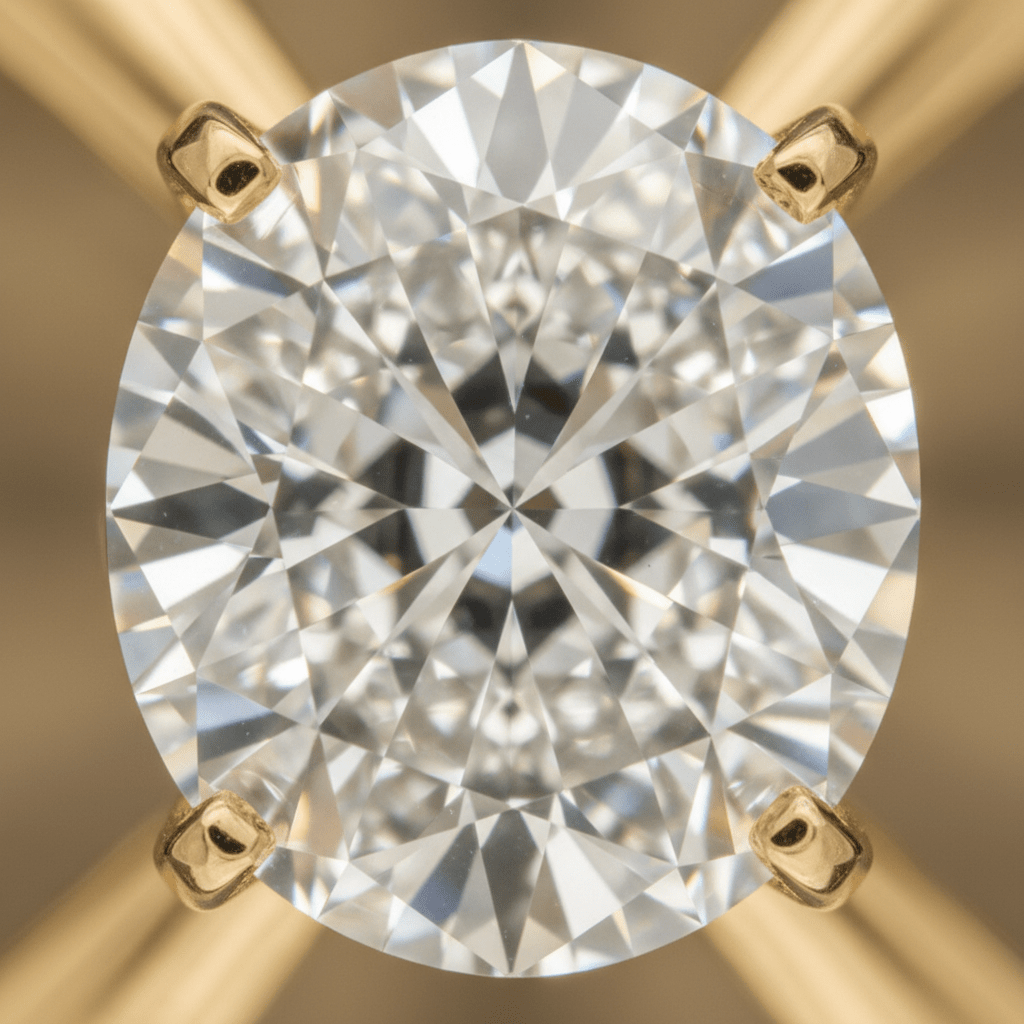 Celeste Drop — Diamond Necklace in 18ct Yellow Gold - HD Studio