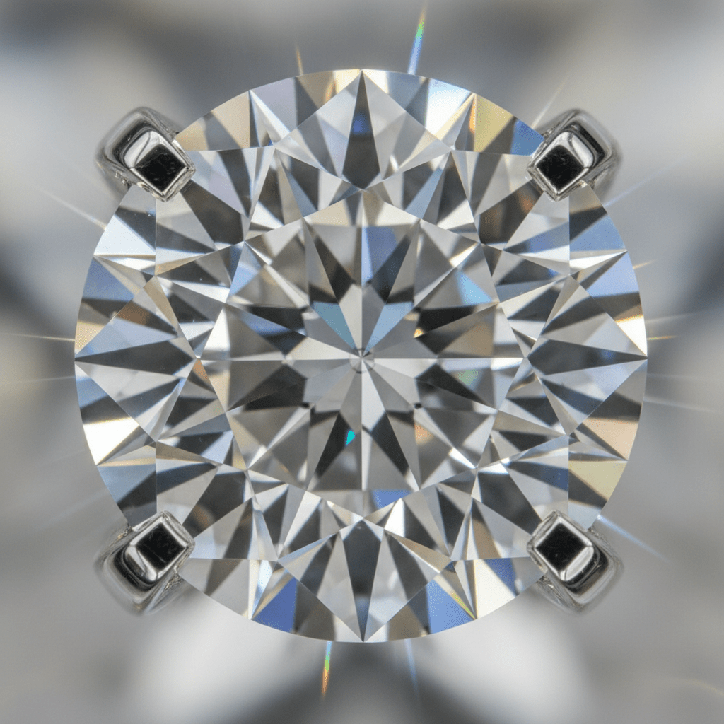 Lumière Solitaire — Diamond Ring in 18ct White Gold - HD Studio
