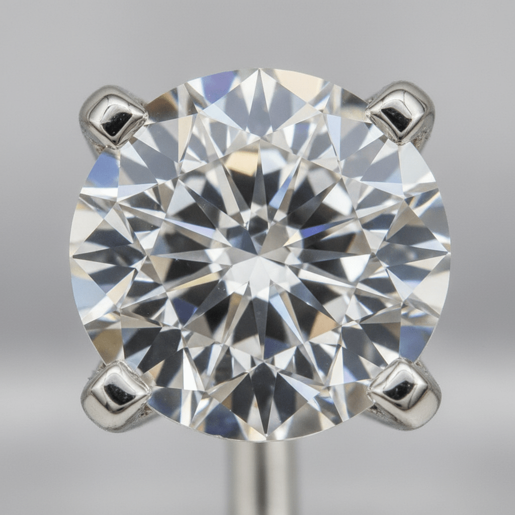 Lumière Studs — Diamond Earrings in 18ct White Gold - HD Studio