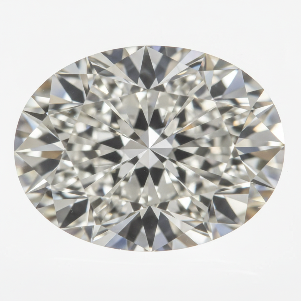Meridian Oval Diamond – Extreme Macro