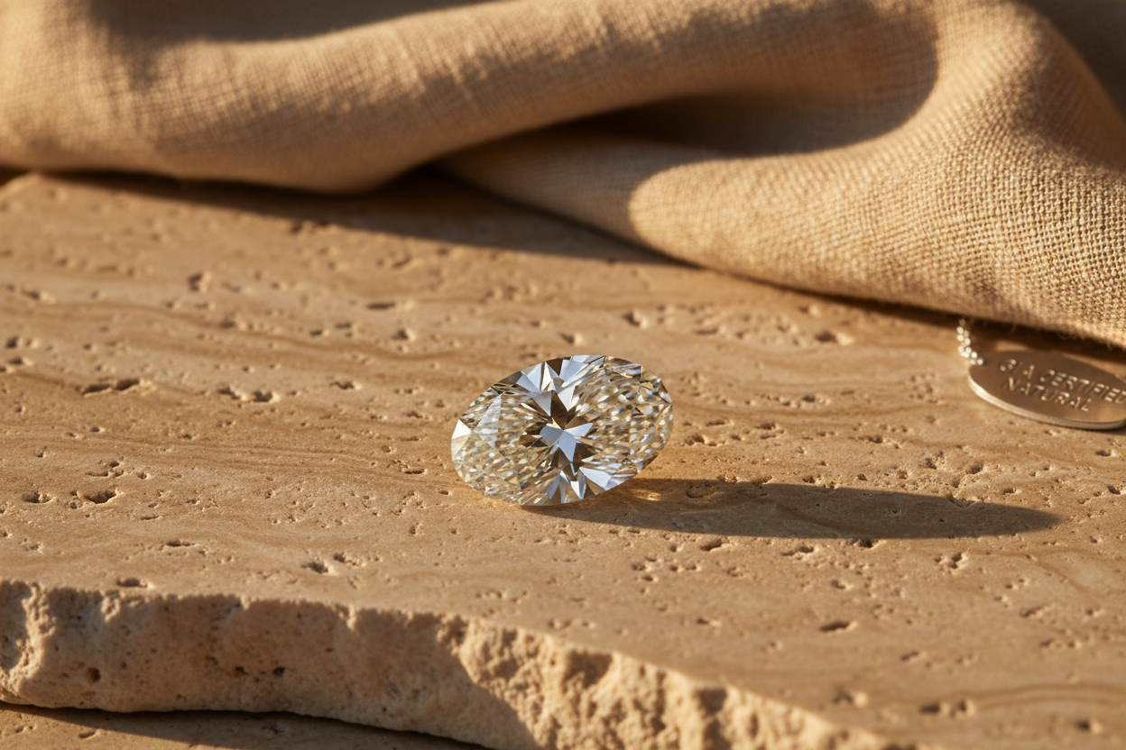 Meridian Oval Diamond – Lifestyle Scene