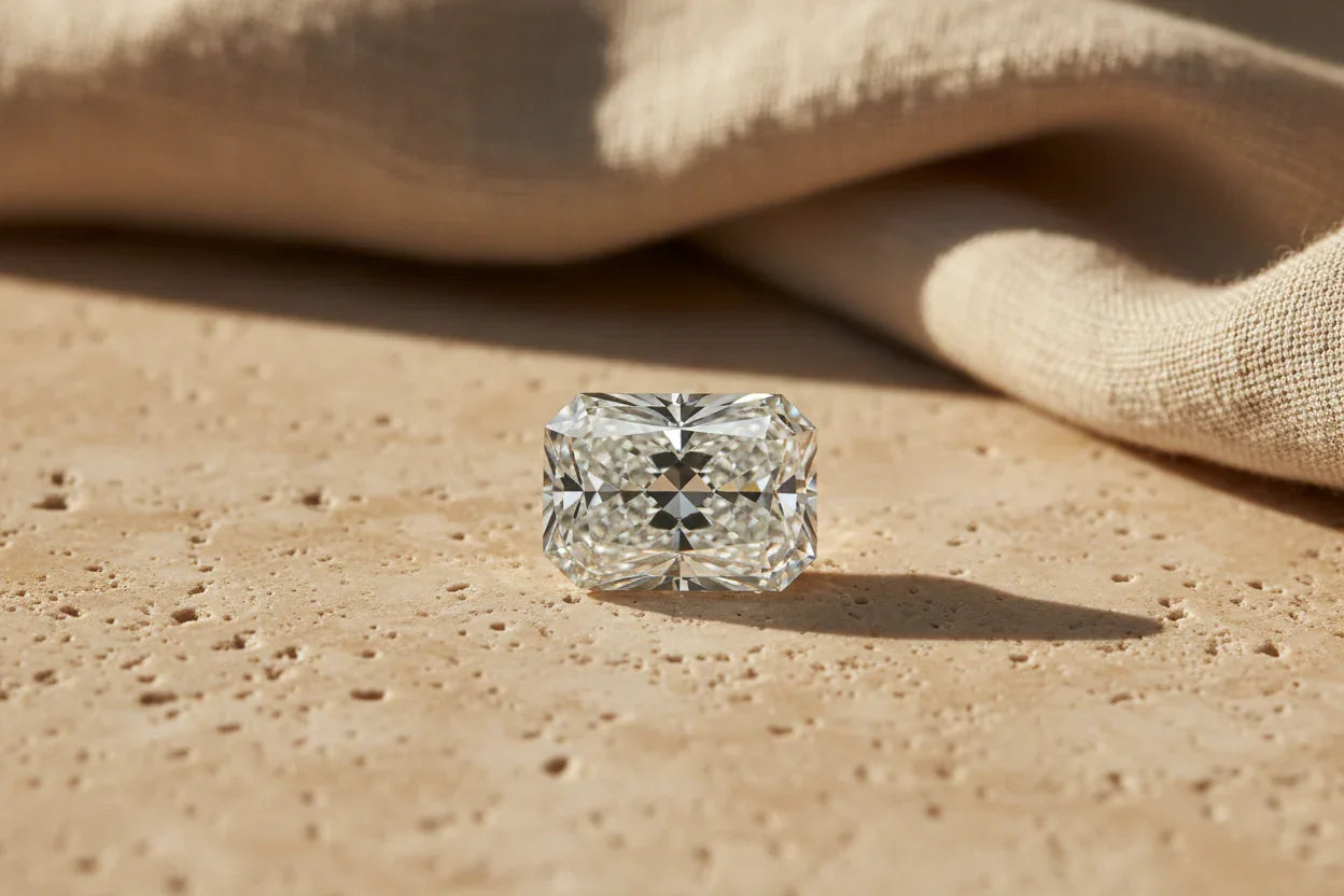Stellar Radiant Cut Diamond – Lifestyle Scene