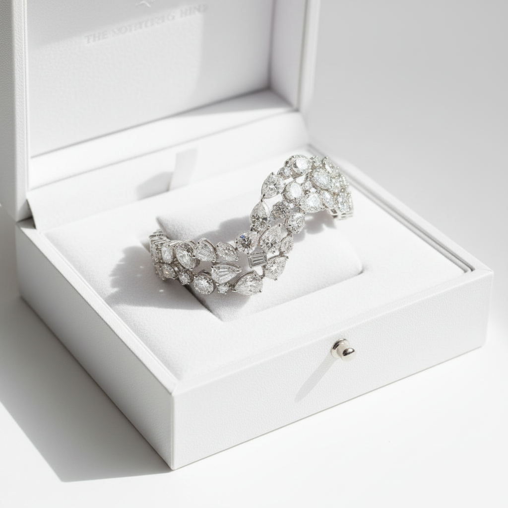 The Notting Hill Multi-Shape Diamond Bracelet — Gift Box Showcase