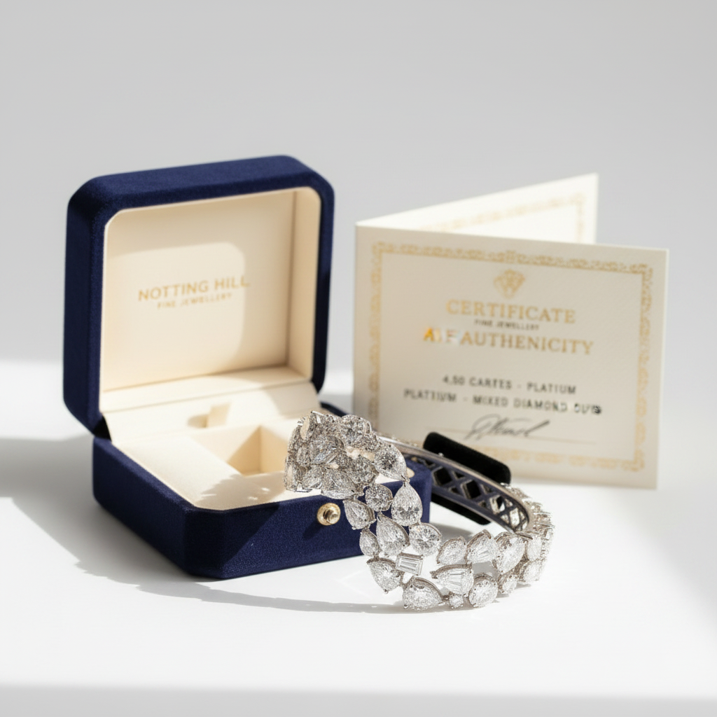 The Notting Hill Multi-Shape Diamond Bracelet — Packaging