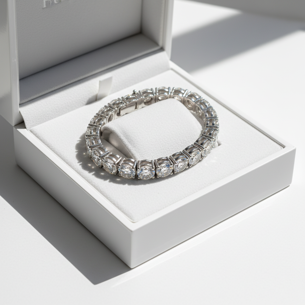 The St James Diamond Tennis Bracelet — Gift Box Showcase