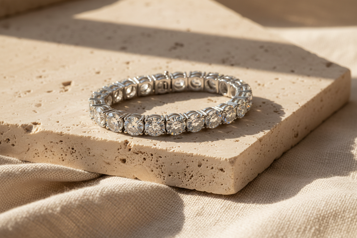The St James Diamond Tennis Bracelet — Lifestyle
