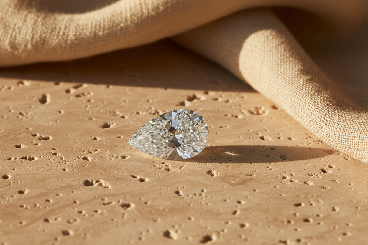 Vanguard Pear Shape Diamond – Lifestyle Scene