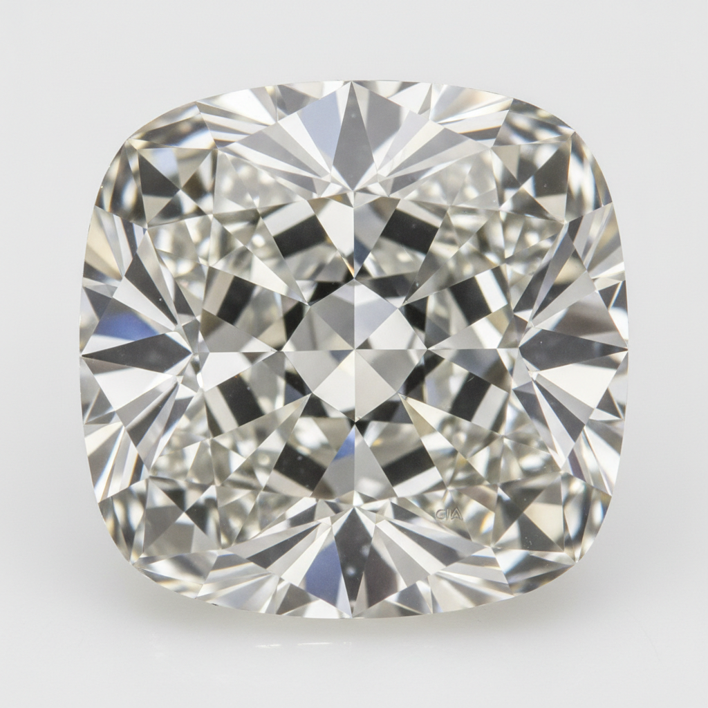 Zenith Cushion Cut Diamond – Extreme Macro